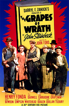 The Grapes of Wrath original movie poster
